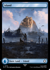 Ilha / Island - Magic: The Gathering - MoxLand