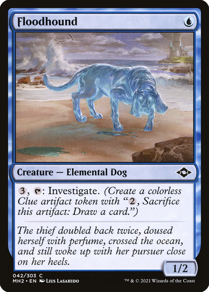 Hidrosabujo / Floodhound - Magic: The Gathering - MoxLand