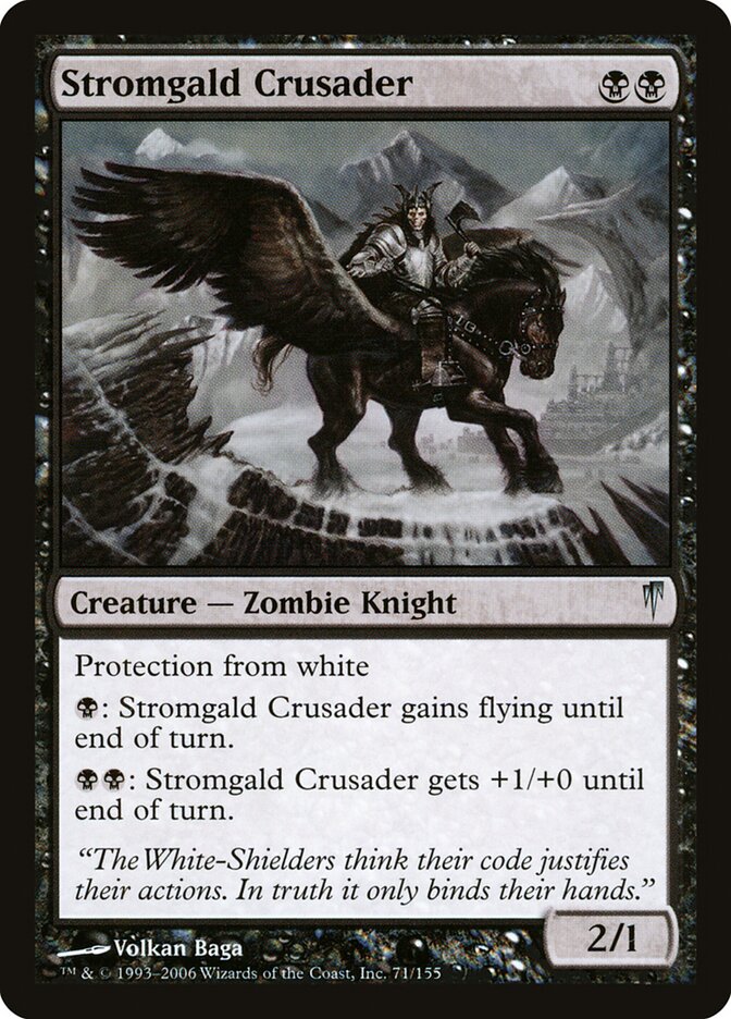Cruzado de Stromgald / Stromgald Crusader - Magic: The Gathering - MoxLand