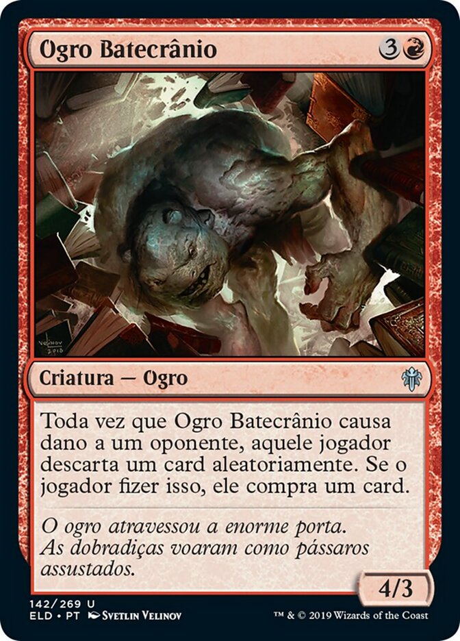 Ogro Batecrânio / Skullknocker Ogre - Magic: The Gathering - MoxLand