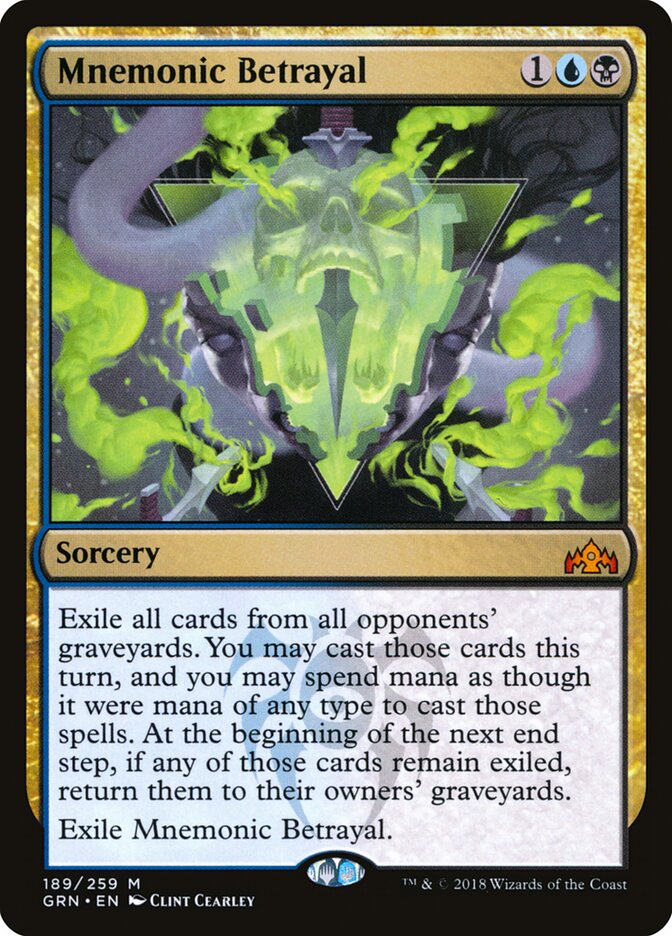 Traição Mnemônica / Mnemonic Betrayal - Magic: The Gathering - MoxLand