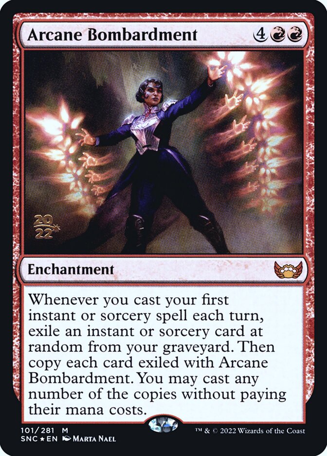 Bombardeio Arcano / Arcane Bombardment - Magic: The Gathering - MoxLand