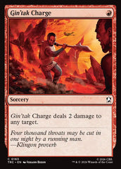 Gin'tak Charge - Magic: The Gathering - MoxLand