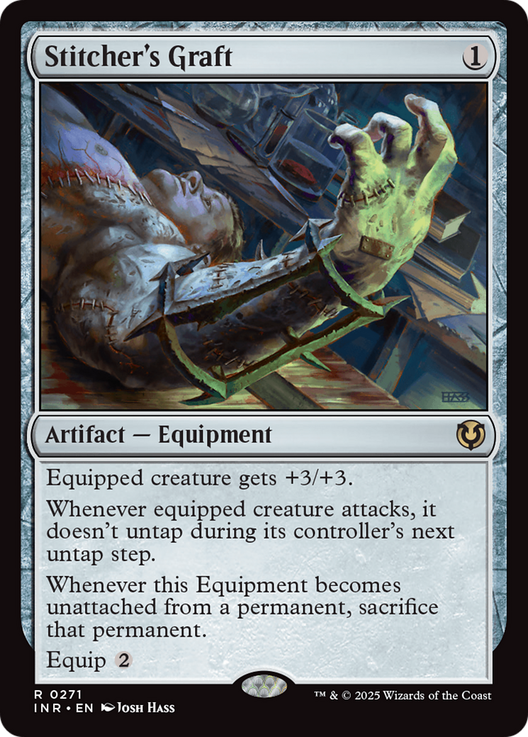 Enxerto do Suturador / Stitcher's Graft - Magic: The Gathering - MoxLand