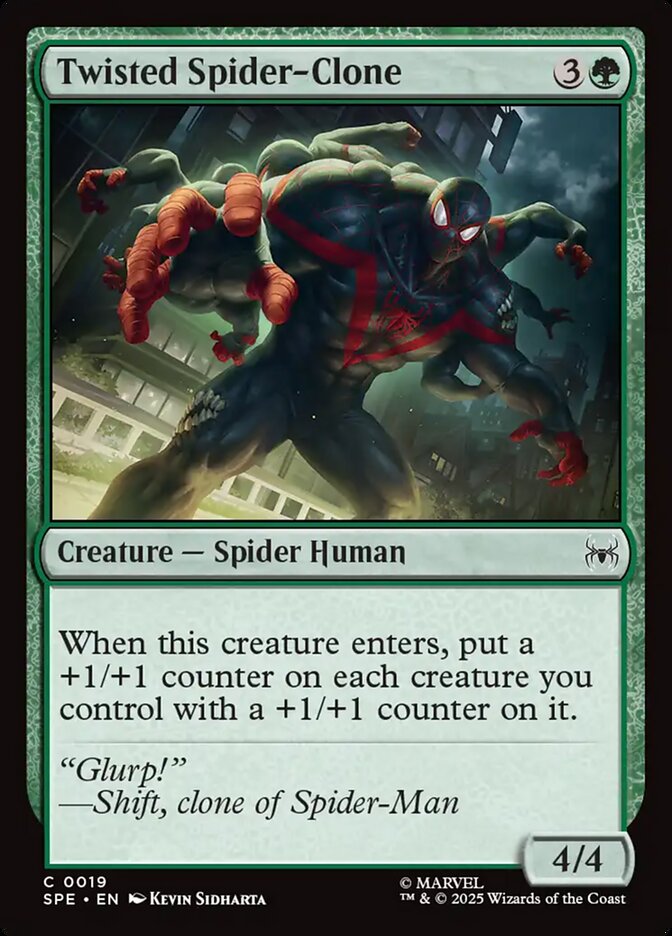 Twisted Spider-Clone - Magic: The Gathering - MoxLand