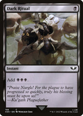 Ritual Sombrio / Dark Ritual - Magic: The Gathering - MoxLand