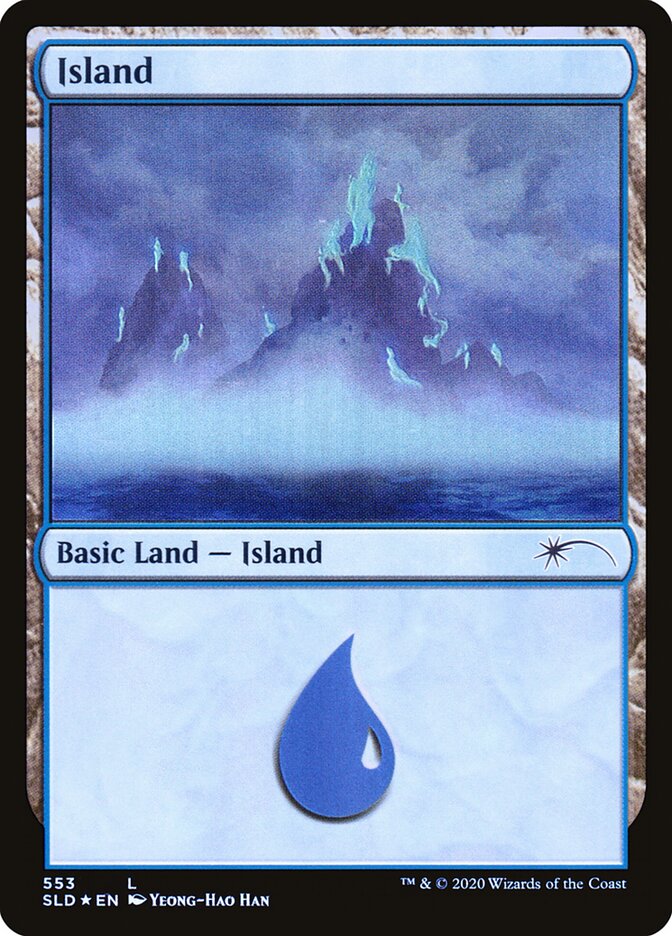 Ilha / Island - Magic: The Gathering - MoxLand
