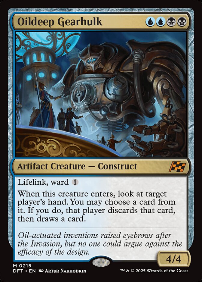 Mecanotitã do Petromotor / Oildeep Gearhulk - Magic: The Gathering - MoxLand