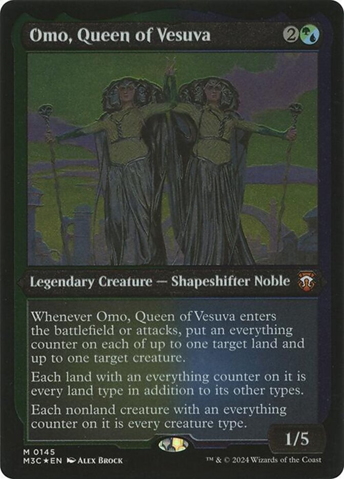 Omo, Rainha de Vesuva / Omo, Queen of Vesuva - Magic: The Gathering - MoxLand