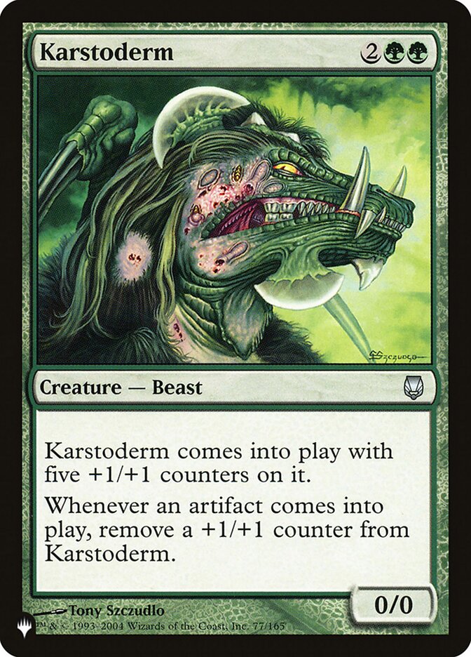 Carstoderma / Karstoderm - Magic: The Gathering - MoxLand