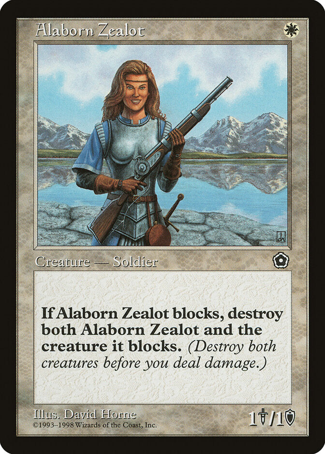 Alaborn Zealot - Magic: The Gathering - MoxLand