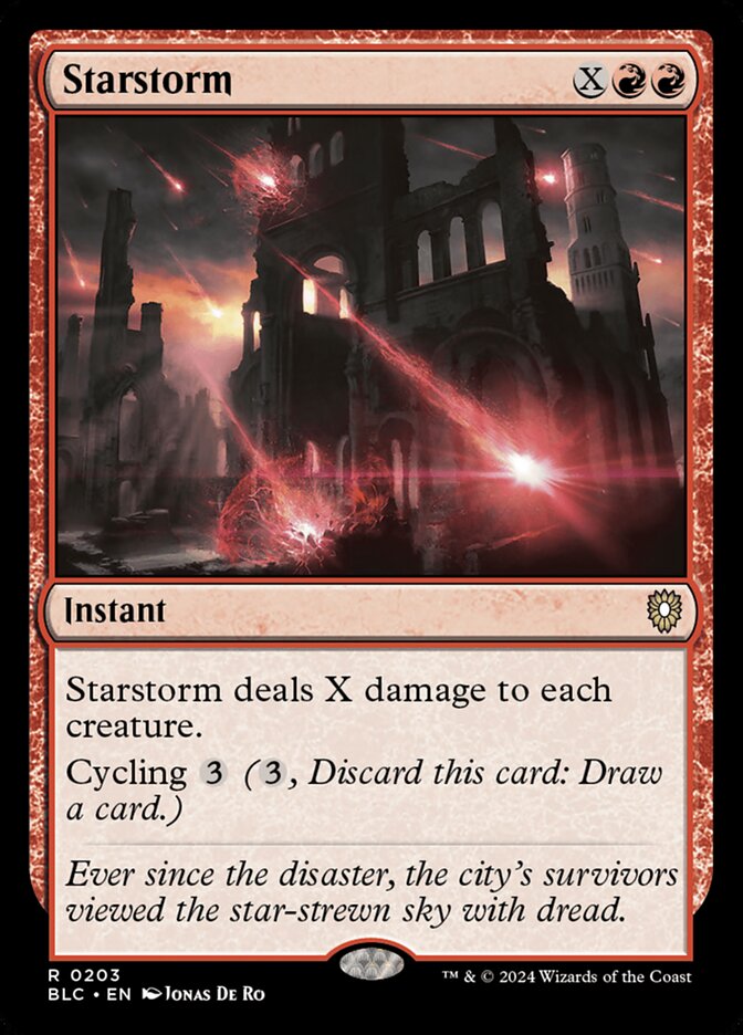 Tempestade de Estrelas / Starstorm - Magic: The Gathering - MoxLand