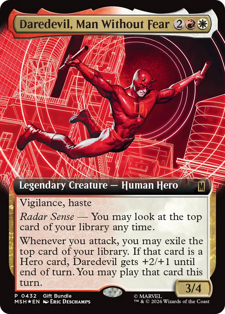 Daredevil, Man Without Fear - Magic: The Gathering - MoxLand