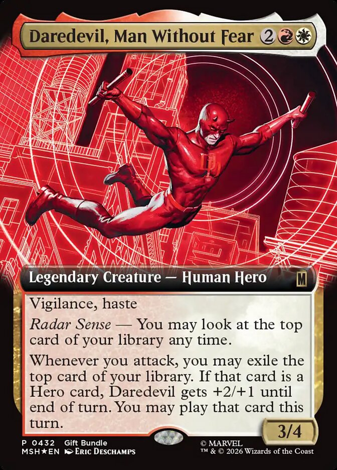 Daredevil, Man Without Fear - Magic: The Gathering - MoxLand