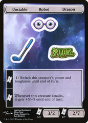 Unstable Robot Dragon - Magic: The Gathering - MoxLand