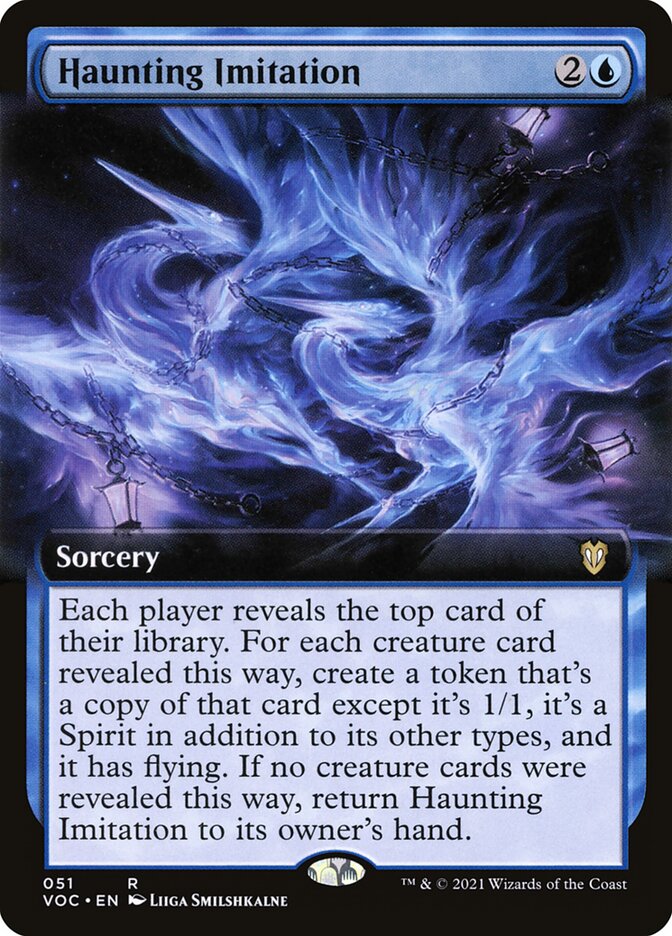 Imitação Perturbadora / Haunting Imitation - Magic: The Gathering - MoxLand