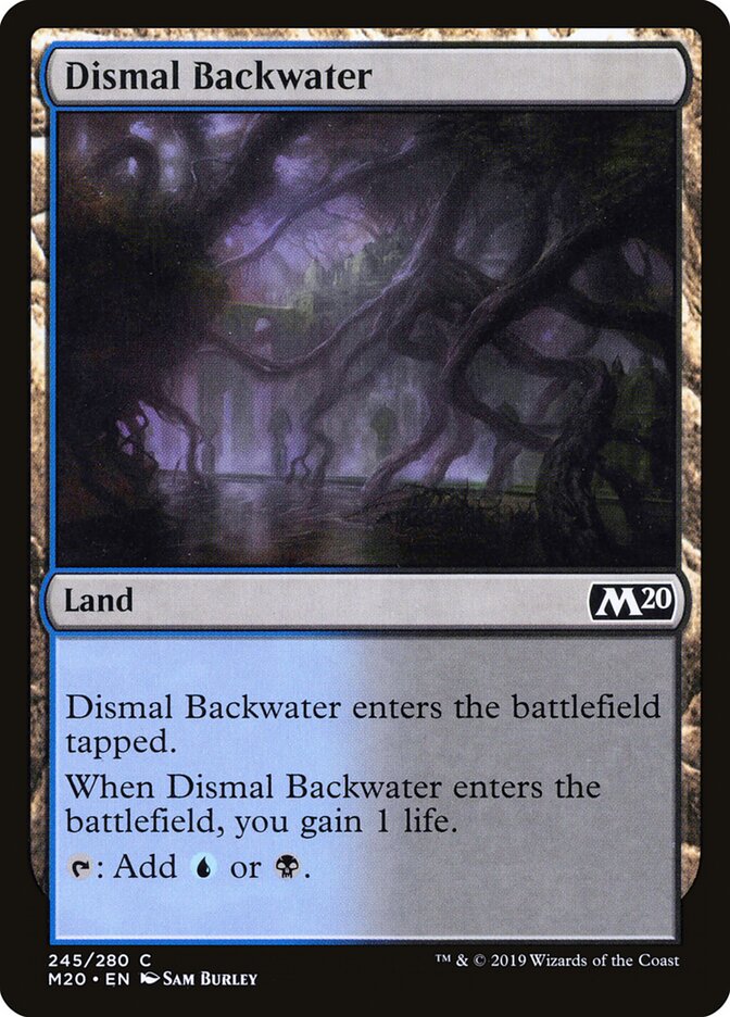 Remanso Funesto / Dismal Backwater - Magic: The Gathering - MoxLand