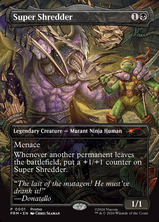 Super Shredder - Magic: The Gathering - MoxLand