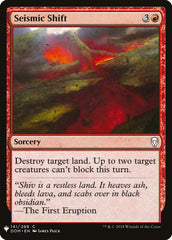 Deslocamento Sísmico / Seismic Shift - Magic: The Gathering - MoxLand