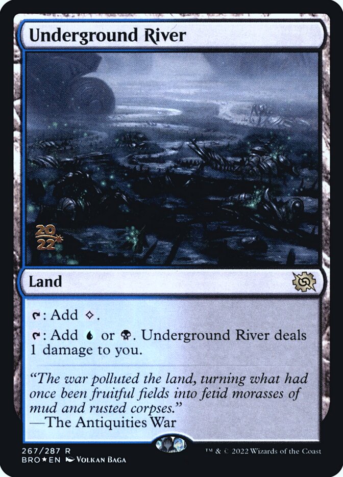 Rio Subterrâneo / Underground River - Magic: The Gathering - MoxLand