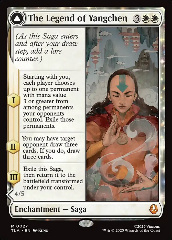 A Lenda de Yangchen / The Legend of Yangchen - Magic: The Gathering - MoxLand