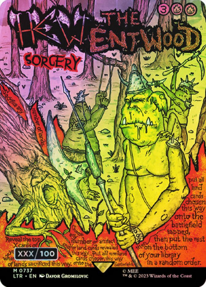 Desmatar a Floresta Ent / Hew the Entwood - Magic: The Gathering - MoxLand