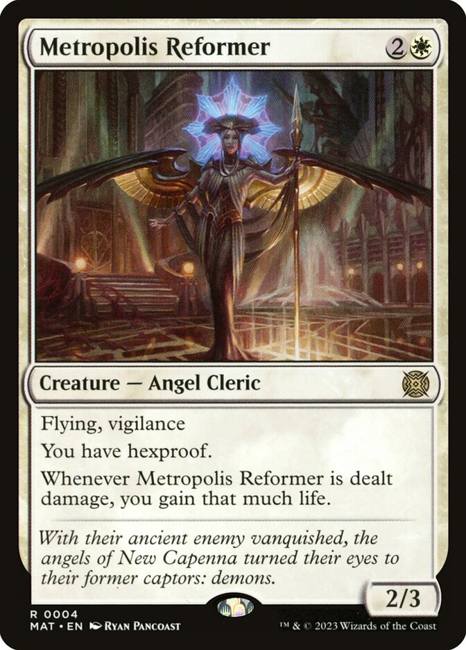 Reformadora da Metrópole / Metropolis Reformer - Magic: The Gathering - MoxLand