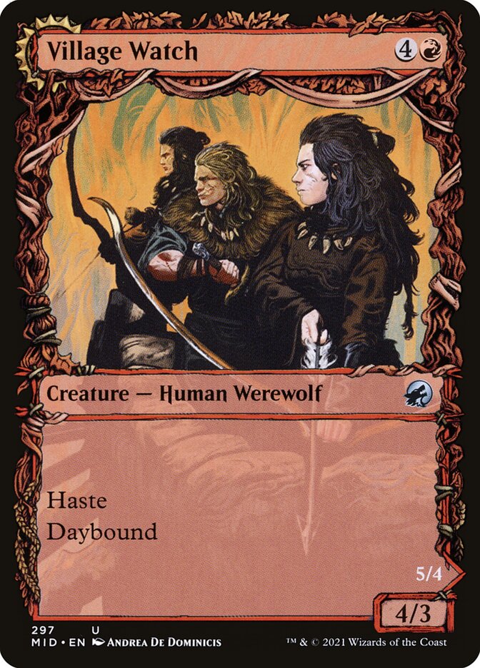 Vigias do Vilarejo / Village Watch - Magic: The Gathering - MoxLand