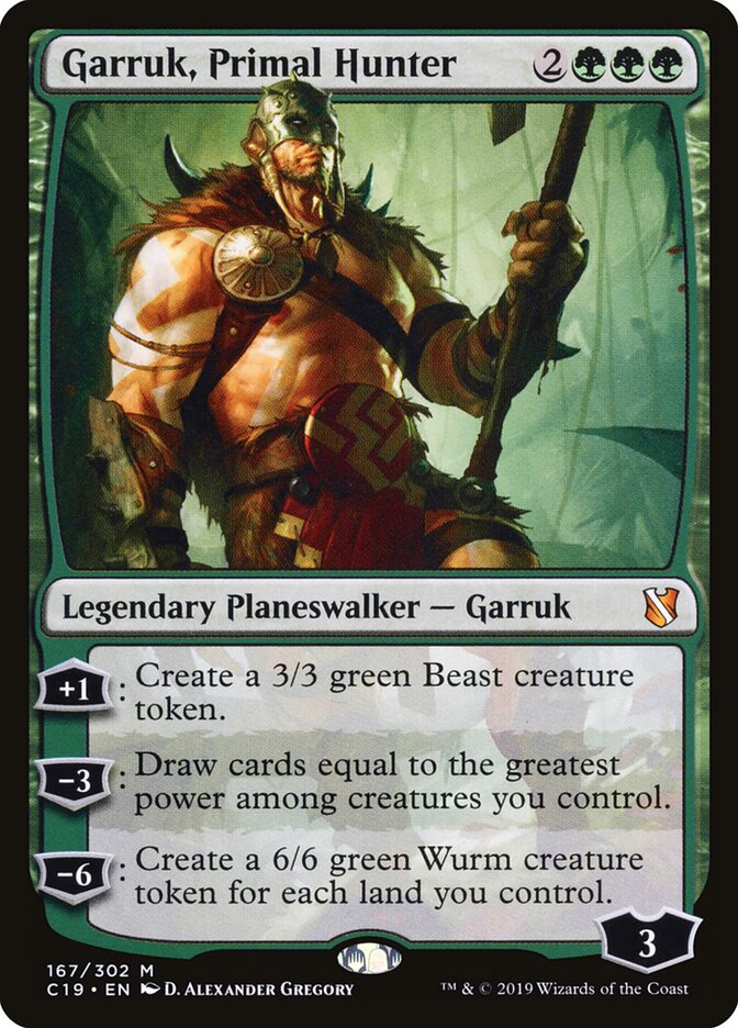 Garruk, Caçador Primal / Garruk, Primal Hunter - Magic: The Gathering - MoxLand