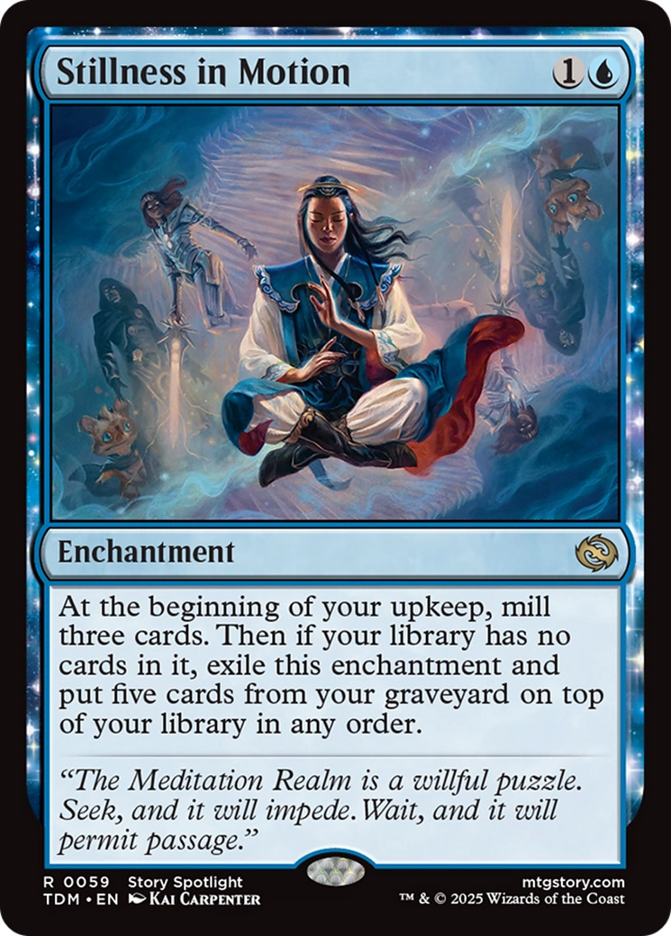 Inércia em Movimento / Stillness in Motion - Magic: The Gathering - MoxLand