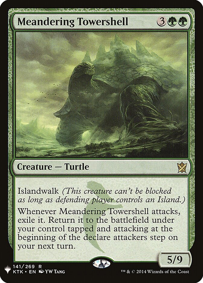 Casco-torre Vagueante / Meandering Towershell - Magic: The Gathering - MoxLand