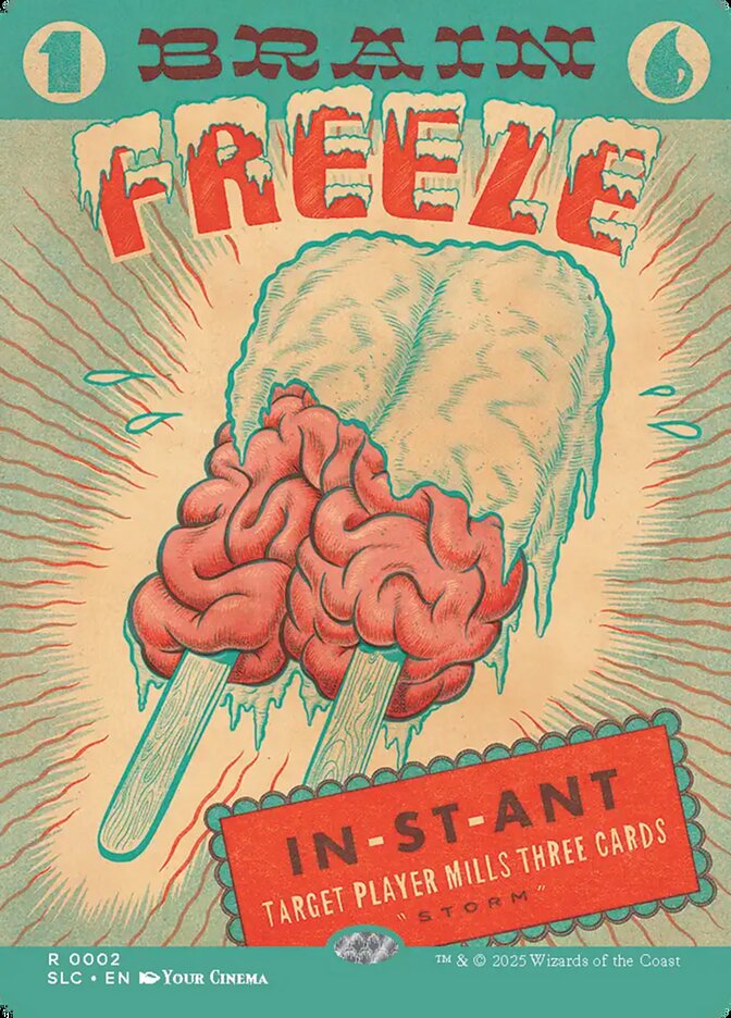 Congelamento Cerebral / Brain Freeze - Magic: The Gathering - MoxLand