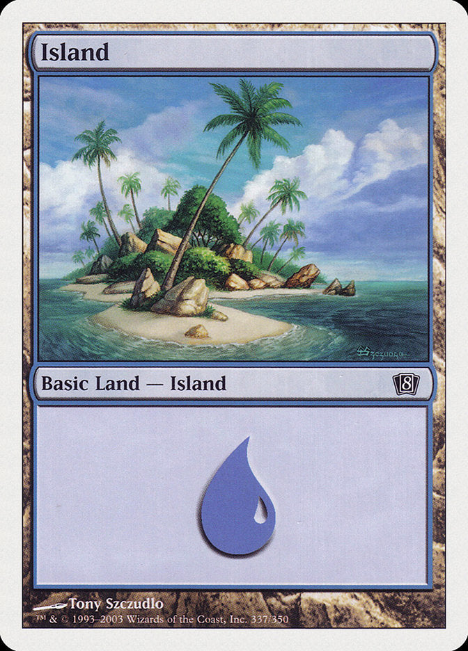 Ilha / Island - Magic: The Gathering - MoxLand