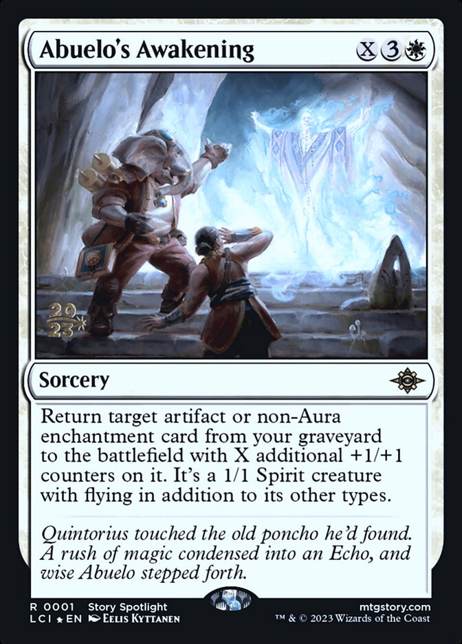 Despertar de Abuelo / Abuelo's Awakening - Magic: The Gathering - MoxLand