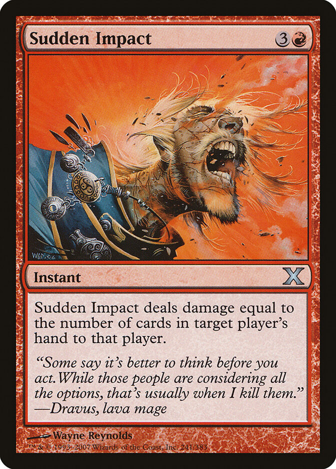 Impacto Súbito / Sudden Impact - Magic: The Gathering - MoxLand