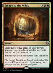 Fuga para as Terras Selvagens / Escape to the Wilds - Magic: The Gathering - MoxLand