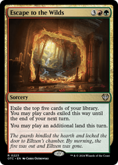 Fuga para as Terras Selvagens / Escape to the Wilds - Magic: The Gathering - MoxLand