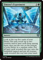 Zimone's Experiment - Magic: The Gathering - MoxLand