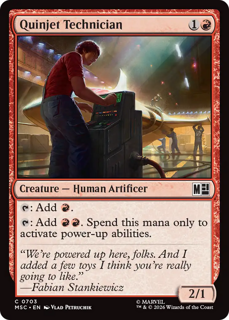 Quinjet Technician - Magic: The Gathering - MoxLand