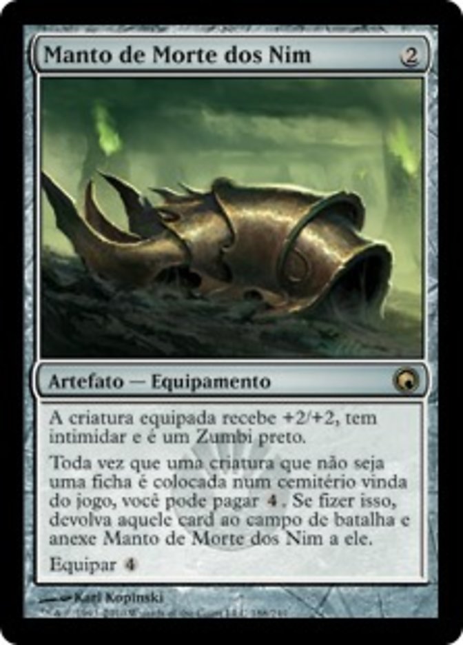 Manto de Morte dos Nim / Nim Deathmantle - Magic: The Gathering - MoxLand