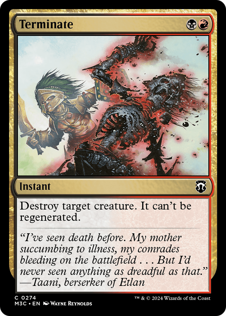 Findar / Terminate - Magic: The Gathering - MoxLand