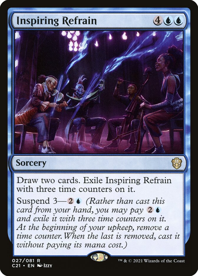 Refrão Inspirador / Inspiring Refrain - Magic: The Gathering - MoxLand