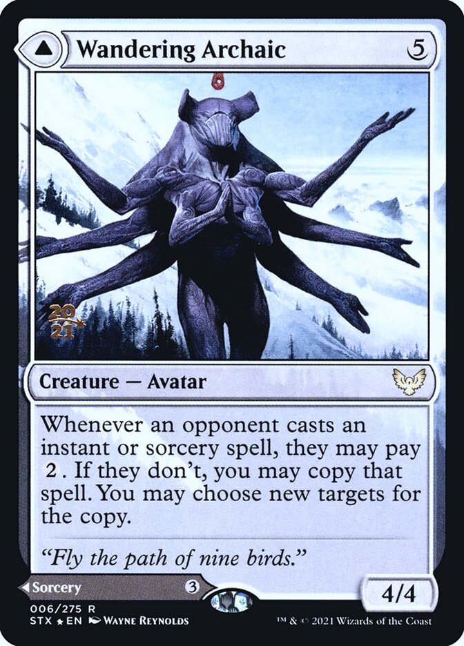 Arcaico Errante / Wandering Archaic - Magic: The Gathering - MoxLand