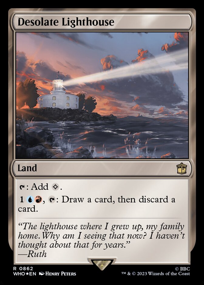 Farol Desolado / Desolate Lighthouse - Magic: The Gathering - MoxLand
