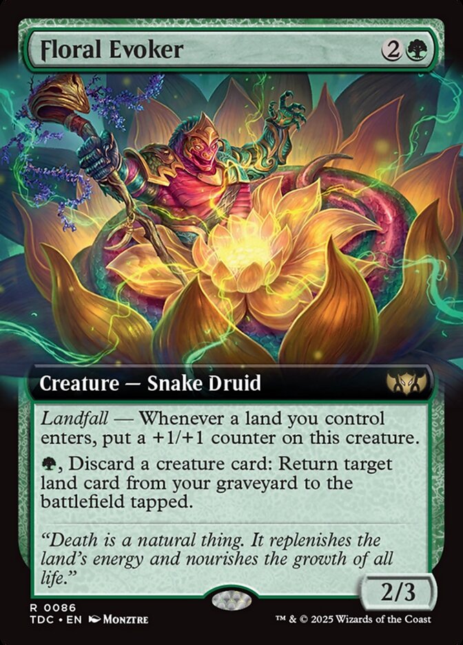 Floral Evoker - Magic: The Gathering - MoxLand