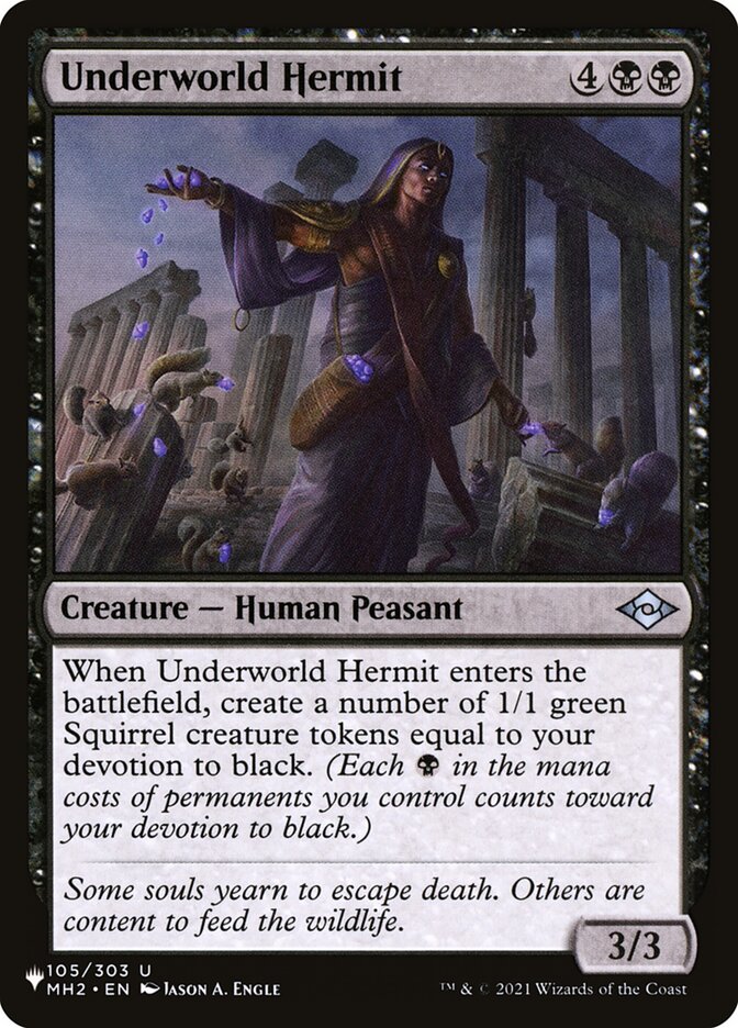 Eremita do Submundo / Underworld Hermit - Magic: The Gathering - MoxLand