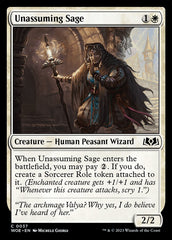 Sábia Modesta / Unassuming Sage - Magic: The Gathering - MoxLand