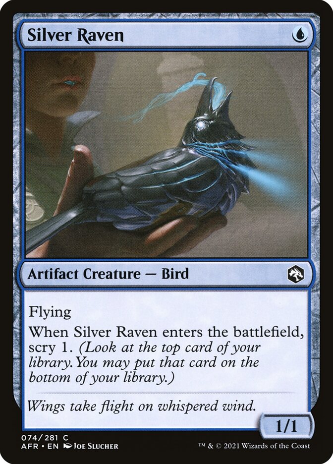 Corvo de Prata / Silver Raven - Magic: The Gathering - MoxLand