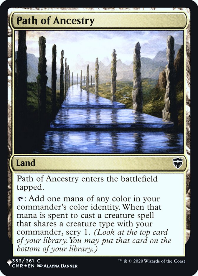 Caminho da Ascendência / Path of Ancestry - Magic: The Gathering - MoxLand