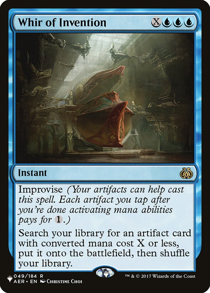 Zumbido da Invenção / Whir of Invention - Magic: The Gathering - MoxLand